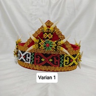 Dayak bead crown crown pengantin