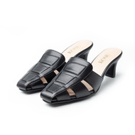 Dép cao gót mũi nhọn 5cm Loafer Leather Kosu KS-23010 siêu êm siêu nhẹ không gây đau mỏi chính hãng