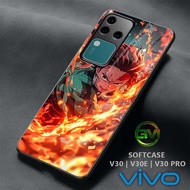 HP Vivo V30 Glitter Softcase | V30 Pro | V30E | GM26 Case Vivo Casing Silicone Silicone Protective C