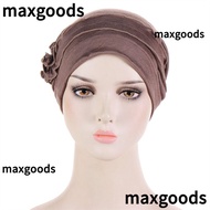 MAXGOODS1 Women Hijab  Scarf Cap Softness Cancer Chemo Beanies Cap