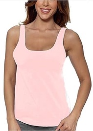 Underwire Sports Bra Tank Top (34DD, Pink)