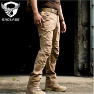 EAGLADE Tactical Cargo Pants Men Women IX9 in Khaki
