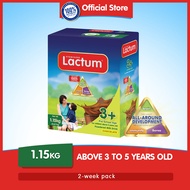 Lactum 3+ Chocolate 1.15kg Powdered Milk Drink for Children Above 3 Years Old
