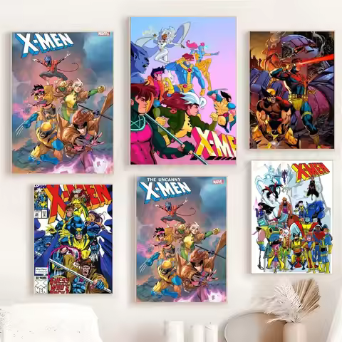 1pc X-X-M-MEN Classic Movies Poster Poster Art Print Bar Living Room Furniture Decor