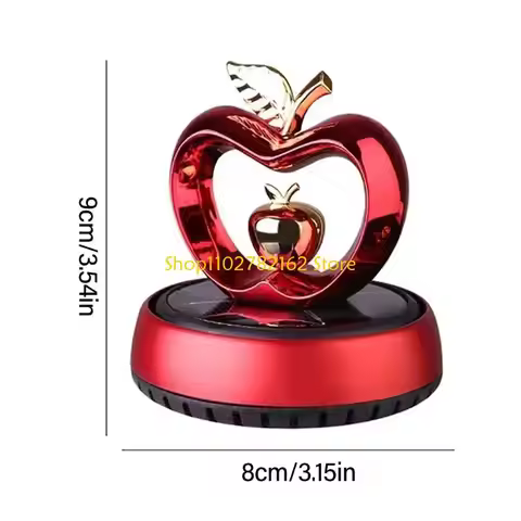 547B Metal Car Dashboard Fragrances Solar Energy Freshes Scent Vehicle Scent Ornament