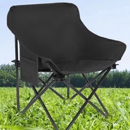 LP-6 🆗Outdoor Folding Chair Camping Moon Chair Recliner Portable Stool Folding Stool Fishing Stool Equipment Picnic