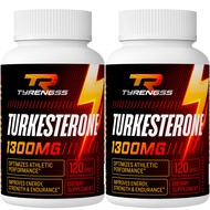 Turkesterone Supplement 1300mg Ultra High Strength (Ajuga Turkestanica Extract Std. to 20% Turkester