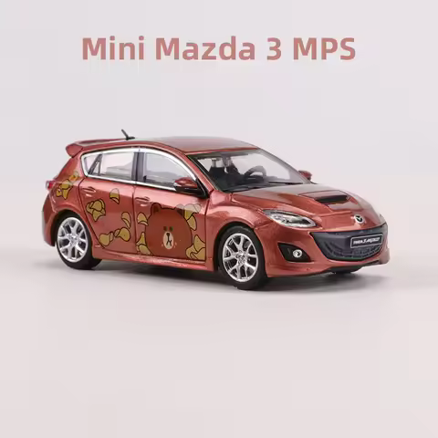 GCD 1/64 MAZDA 3 MPS Alloy Model Car