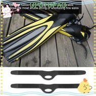 UPSTOPAO Flippers Fin Strap, Elastic Durable Swimming Fin Strap, Accessories Adjustable Diving Buckl