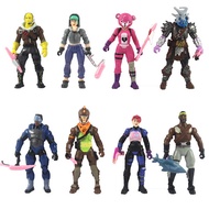 8Pcs  Fortnite Anime Game Figurines Toy Figures Movable Joints Action Figure Model Dolls Decoration 