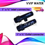 Inlet &amp; Outlet PVC Connector Set For MPV Water Filter For Outdoor Sand Water Filter