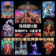 世界马戏团U盘电脑手机通用中国杂技表演太阳马戏团视频优盘202604011 World Circus USB Flash Drive for Computers and Mobile Phones, 