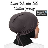 INNER WARDA TALI COTTON JERSEY ANAK TUDUNG WARDAH TALI TIEBACK ILYANIS