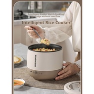 Mini rice cooker smart multi-function household double small student dormitory non-stick