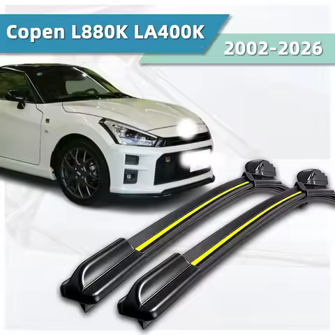 Suitable For Daihatsu Copen L880K LA400K (2002-2026) Automotive Windshield Wipers Natural Rubber Dur