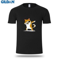 Printing Men T Shirt Fitness Dog Meme T Shirt Dabbing Shiba Inu Doge Shirt Men T Shirt Cotton Tshirt Tops Tees(1) XS-4XL-5XL-6XL