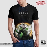 PRINTING T-SHIRTS WITH GAME MOBILE LEGEND ESTES DT - ORIGINAL DISTRO CLOTHES MOBILE LEGENDS IMAGES M
