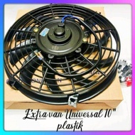 EXTRA FAN / KIPAS AC RADIATOR MOBIL 12V UNIVERSAL 10" DAN 12 INCHI PLASTIK
