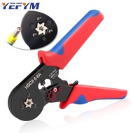 Ferrule Crimping Tool,Self-Adjusting Hexagonal Wire Crimper Plier for AWG23-10，Ratchet Wire Crimping Tool，HSC8 6-6A