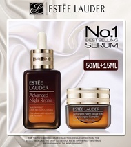 100% Estee Lauder Small Brown Bottle to reduce fine lines and shrink pores 100ml + Advanced Night Repair Eyes Cream 15ml