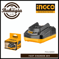 FAST CHARGER UNTUK BATERAI 20V INGCO Lithium-Ion 20V SHARE INGCO FCLI2001