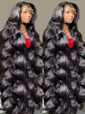 100% Human Hair Wear Go HD 13x6 Body Wave Lace Frontal Wig 30 42 Inch 13x4 Lace Front Wigs Brazilian