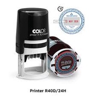 COLOP Printer R40D/24H Custom Dater (40mm diameter) / DATE STAMP (Available for single colour / 2 co