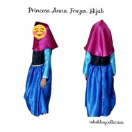 Princess Anna Frozen Disney Costume Clothes for Kids and Adults