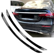 Car Rear Trunk Spoiler Wing Lip Splitter Trim For Mercedes Benz W213 E-Class E260 E300 E63S 2016 201