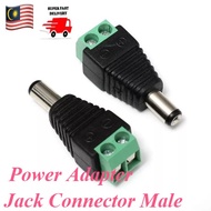 DC PIN CONNECTOR MALE POWER JACK CCTV DVR  Camera Adapter DC Power Wire Cable Connector Jack Adapter