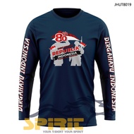 August 17, 2025, 2nd Anniversary of the Republic of Indonesia, Long Sleeve T-Shirt, Happy Independen