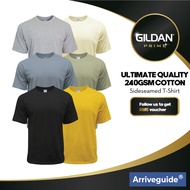 GILDAN PRIME x ARRIVE GUIDE Ultimate Cotton 240gsm Oversized T-Shirt Unisex Side Seam Tshirt Baju Ko