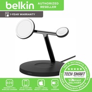 Belkin 3-in-1 Wireless Charger, 15W Fast Charging, Watch, Earbuds, Charging Station