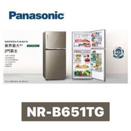 Panasonic 國際牌 650L 雙門變頻電冰箱 NR-B651TG (曜石棕T/翡翠金N)