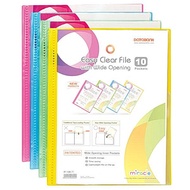 Databank A4 Document Display File Easy Clear 10 Pockets