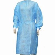 Non Woven Isolation Gown / Surgical Breathable PPE Suit Gown, Gown Pakai Buang