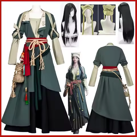 Game Where Winds Meet Yingying Cosplay Costume Ancient Hermit Hero Yingying Hanfu Carnival Conventio