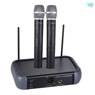 6 35 mm Audio 2 1 Receiver Party Stock Family with Cable Wireless System Microphone Karaoke VHF ammoon Address Public Microphones Performance Echo Handheld Presentation Ready Channel Dual Function for