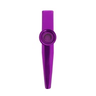 Kazoo เครื่องดนตรีเนื้อโลหะ,ทำจากอลูมิเนียมอัลลอยสำหรับเด็กขนาดเล็ก Kazoo พร้อมเมมเบรน Kazoo สำหรับง