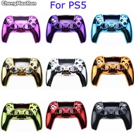 【CW】 ChengHaoRan For PS5 Spare case of ps5 controller accessory kit of plating kit PS5 game machine protective cover control accessor