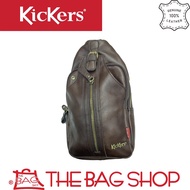 Kickers  Genuine Leather Crossbody&amp;Hiking Bag  KIC 0062