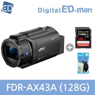 Sony | Sony Genuine Fdr-Ax43A / Sandisk (4K) 128Gb + Cleaning Tools /Ed