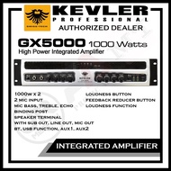 Kevler GX-5000 Power Amplifier 1000 watts x 2