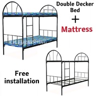 IRON METAL DOUBLE DECKER BED FRAME