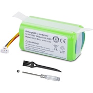 Replacement Battery for iHome iHRV2 Eclipse AutoVac for iHome AutoVac iHRV4 GRY