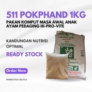 511 Super Pokphand Repack 1 KG: Pakan Komplit Masa Awal Anak Ayam Pedaging Hi-Pro-Vite