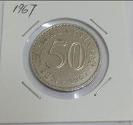 1967year 50sen coin