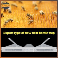 technicolorepic 5/10Pcs Beetle Trap Clear Plastic Reusable Beetle Trap Bee Health Suitable For Frame
