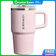 Usa Stanley Protour Flip Straw Tumbler Stanley 591 Pink Amethyst Color Cactus 591ml Handle Tumbler