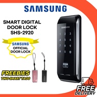 [SAMSUNG OFFICIAL] Samsung Digital Doorlock SHS-2920 / Password + Key door lock /Smart Tag Key / SDS RF Card Key / Smart Key